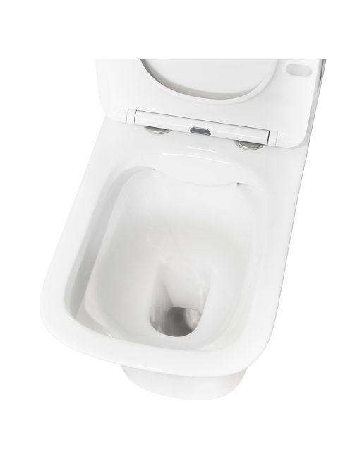 Nile monoblokkos kompakt WC alsó kifolyással soft close ülőkével