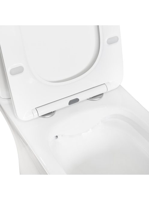 Nile monoblokkos kompakt WC alsó kifolyással soft close ülőkével