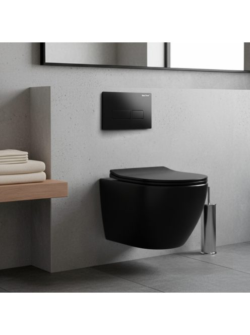 Delano fali rimless WC soft-close ülőkével