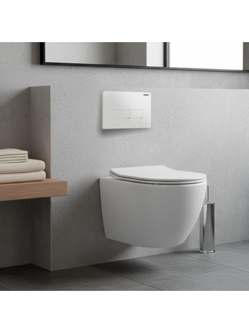 Delano fali rimless WC soft-close ülőkével