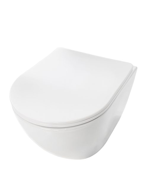 Delano fali rimless WC soft-close ülőkével