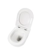 Delano fali rimless WC soft-close ülőkével