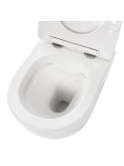 Delano fali rimless WC soft-close ülőkével