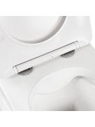 Delano fali rimless WC soft-close ülőkével