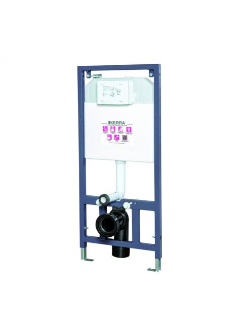 Delos BL Adriatic Black falba építhető WC tartály szett