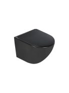 Delos BL Adriatic Black falba építhető WC tartály szett