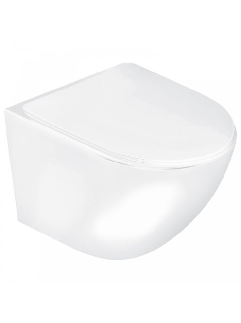 Delos WH fali rimless WC soft-close ülőkével