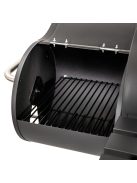Faszenes kerti grillsütő füstölővel