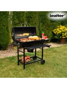 Faszenes kerti BBQ hengeres grillsütő