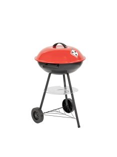 Faszenes kerti gömb grillsütő kerekes