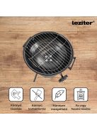 Faszenes kerti gömb grillsütő kerekes