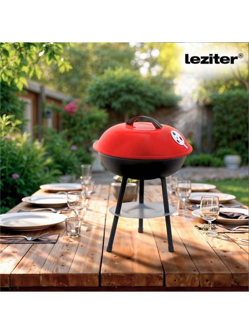 Faszenes kerti gömb grillsütő