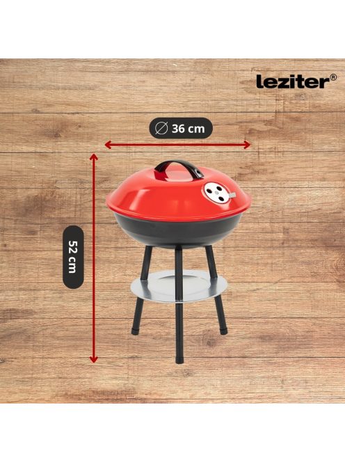 Faszenes kerti gömb grillsütő