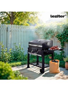 Multifunkciós faszenes kerti grillsütő