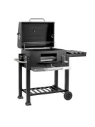 Multifunkciós faszenes kerti grillsütő