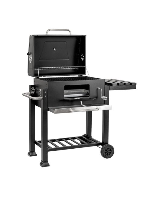 Multifunkciós faszenes kerti grillsütő