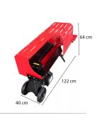 Vízszintes elektromos rönkhasító HY7T-520-III 2200W 7T