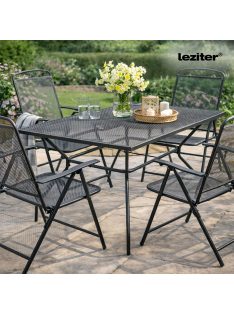 Melfi fém mesh kerti asztal 150x90x75 cm