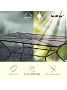 Melfi fém mesh kerti asztal 150x90x75 cm