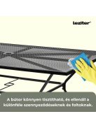 Melfi fém mesh kerti asztal 150x90x75 cm