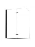 Alor 120x140 cm kádparaván Black