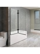 Alor 120x140 cm kádparaván Black