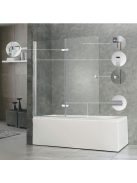 Alor 120x140 cm kádparaván Black