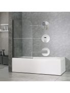 Eva 70x140 cm kádparaván Black