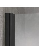 Eva 70x140 cm kádparaván Black