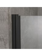 Eva 70x140 cm kádparaván Black