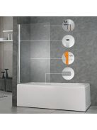 Eva 80x140 cm kádparaván