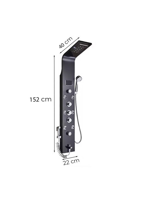Aquapro hidromasszázs zuhanypanel