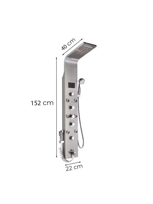 Aquapro hidromasszázs zuhanypanel