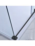 Bold-in 80x100 cm aszimmetrikus zuhanykabin zuhanytálca nélkül