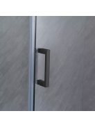 Bold-in 80x100 cm aszimmetrikus zuhanykabin zuhanytálca nélkül