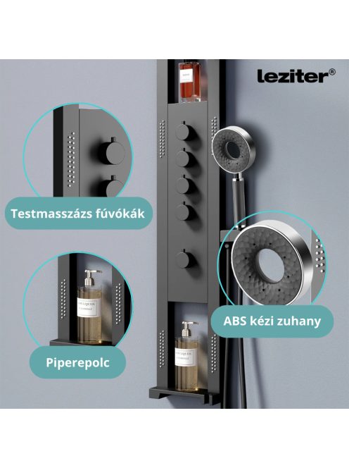 Luxory hidromasszázs zuhanypanel