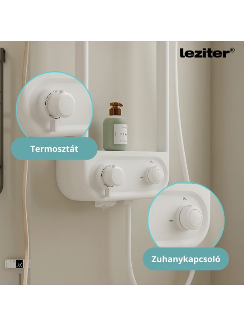 Tropic digitális zuhanyszett termosztátos csapteleppel