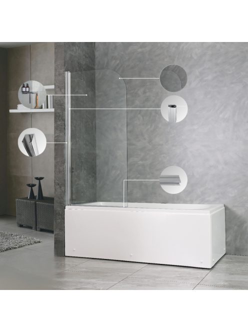 Eva 70x140 cm kádparaván