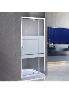 Flexi-S állítható zuhanyajtó 76-91x185 cm