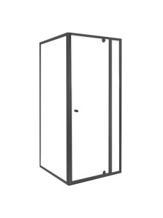   Flexi 80x80 cm sarokba szerelhető szögletes zuhanykabin zuhanytálca nélkül