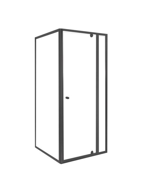 Flexi 80x80 cm sarokba szerelhető szögletes zuhanykabin zuhanytálca nélkül