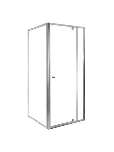   Flexi 80x80 cm sarokba szerelhető szögletes zuhanykabin zuhanytálca nélkül
