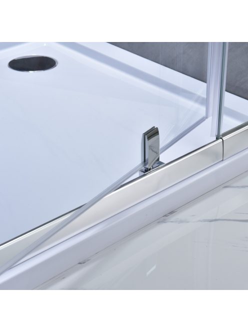 Flexi állítható zuhanyajtó 76-91x185 cm