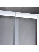 Flexi állítható zuhanyajtó 76-91x185 cm