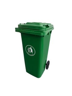Hulladéktároló 120L zöld