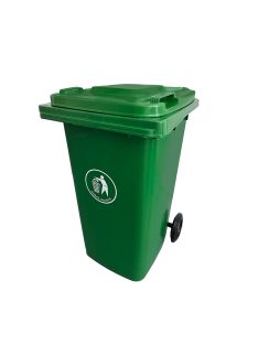 Hulladéktároló 240L zöld