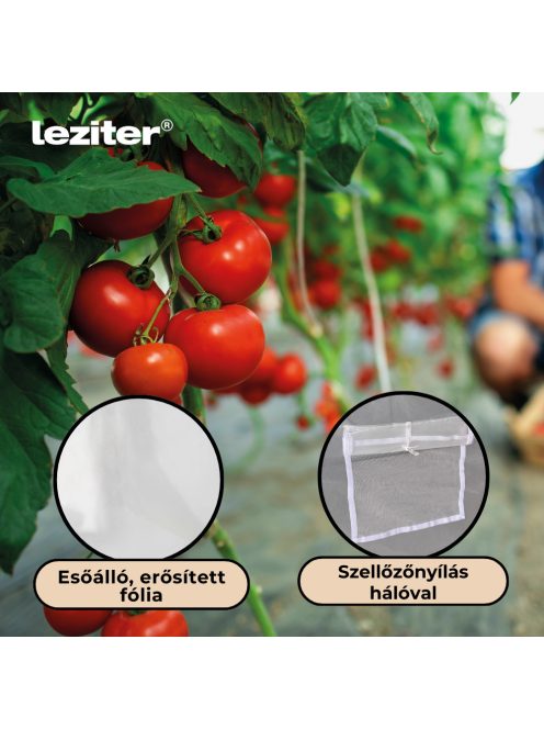 Fóliasátor 200x250x400 cm váz+fólia