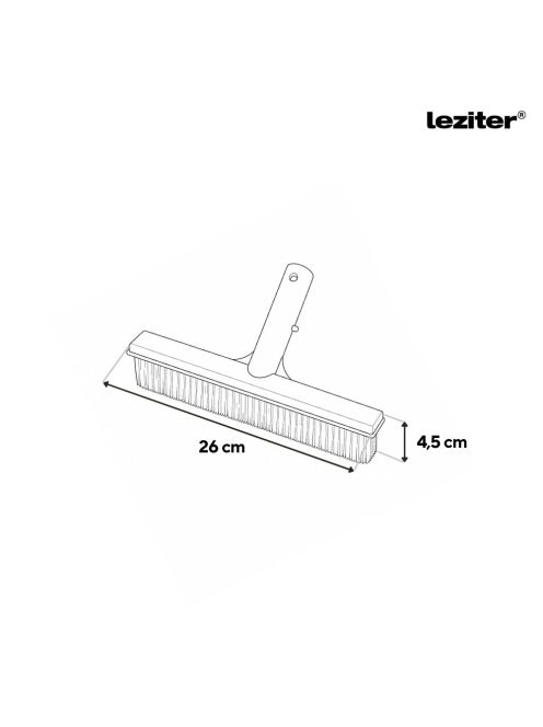 Medence tisztító kefe 26 cm