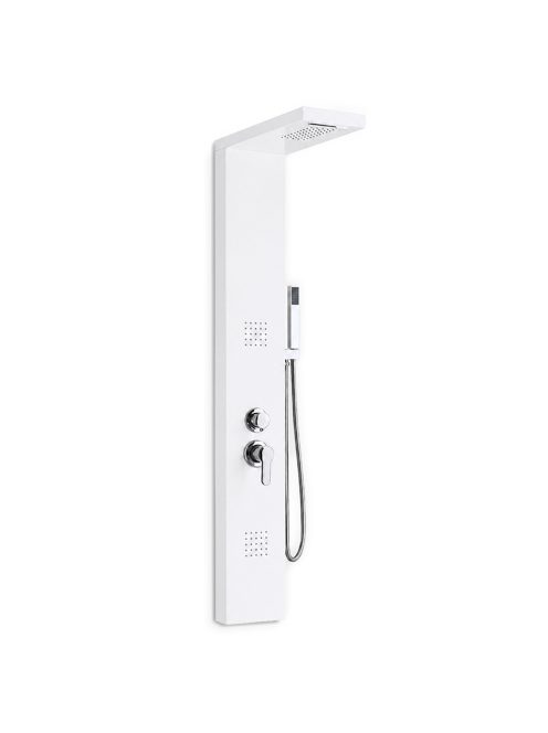 Malaga White hidromasszázs zuhanypanel