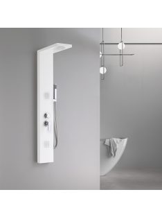 Malaga White hidromasszázs zuhanypanel